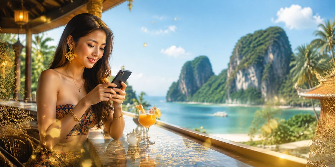 Pengguna di Ipoh menyemak odds perlawanan sukan melalui telefon pintar dalam talian